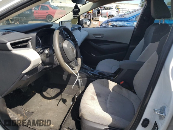 2021 Toyota Corolla LE with VIN JTDEPMAE3MJ149294, listed as a Copart auction lot 53946545 with 54,138 mi miles and Salvage Title. Bid and sale history available at carsss.com. Image 7.