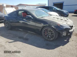 2010 Hyundai Genesis Coupe with VIN KMHHT6KD8AU035274, listed as a Copart auction lot 54966665 with 124,726 mi miles and Clean title. Bid and sale history available at DreamBid. Image 4.