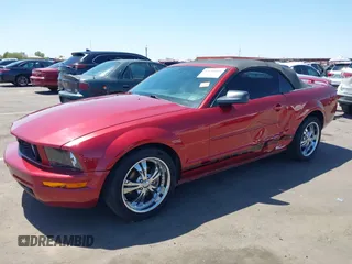 2005 Ford Mustang Deluxe with VIN 1ZVFT84N455197638, listed as a IAAI auction lot 42685049 with 177,405 mi miles and . Bid and sale history available at DreamBid. Image 6.