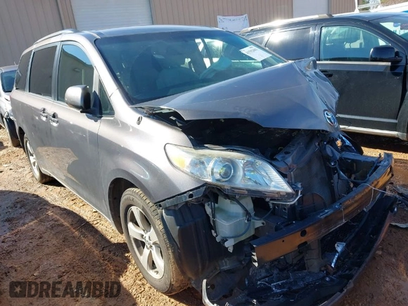 2014 Toyota Sienna LE AAS with VIN 5TDKK3DC9ES426654, listed as a IAAI auction lot 41592601 with Not Provided miles and . Bid and sale history available at DreamBid. Image 1.