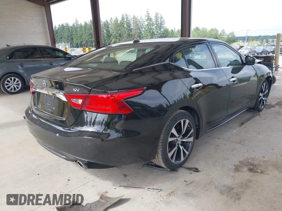 2017 Nissan Maxima SV with VIN 1N4AA6AP3HC453643, listed as a IAAI auction lot 42650465 with 63,080 mi miles and . Bid and sale history available at DreamBid. Image 4.