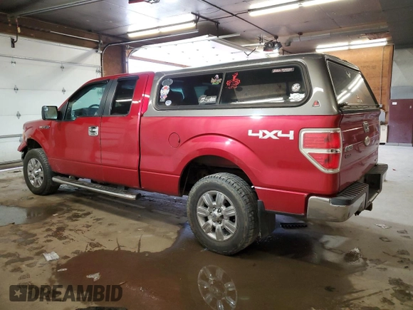 2012 Ford F-150 XL with VIN 1FTEX1EM5CFB00552, listed as a Copart auction lot 54605365 with 237,462 mi miles and Salvage Title. Bid and sale history available at carsss.com. Image 2.