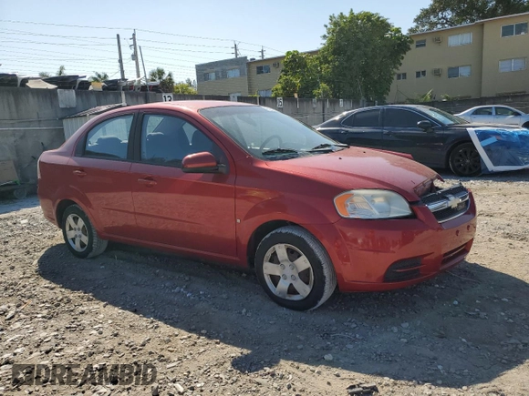 2009 Chevrolet Aveo 1LT z VIN KL1TD56E09B347161, wystawiony jako Copart lot #47420225 z przebiegiem Nie podano mil oraz Szkoda całkowita • Salvage title. Historia ofert i sprzedaży dostępna na DreamBid. Obrazek 4.