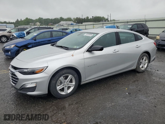 2020 Chevrolet Malibu LS with VIN 1G1ZB5ST7LF074192, listed as a Copart auction lot 56485005 with 46,041 mi miles and Salvage Title. Bid and sale history available at DreamBid. Image 1.