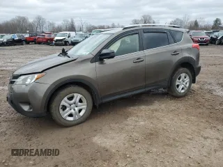 2015 Toyota RAV4 LE with VIN JTMBFREV3FD174002, listed as a Copart auction lot 53179145 with 101,877 mi miles and Salvage Title. Bid and sale history available at carsss.com. Image 1.
