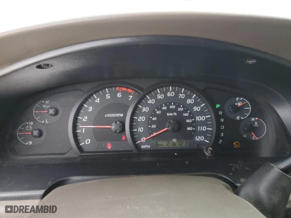 2005 Toyota Tundra SR5 with VIN 5TBET34105S496870, listed as a Copart auction lot 49917585 with 216,721 mi miles and Salvage Title. Bid and sale history available at carsss.com. Image 9.