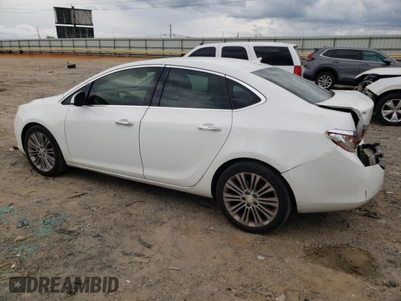2013 Buick Verano with VIN 1G4PP5SKXD4247798, listed as a Copart auction lot 53808045 with 118,287 mi miles and Salvage title. Bid and sale history available at DreamBid. Image 2.