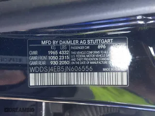 2018 Mercedes-Benz CLA with VIN WDDSJ4EB5JN606556, listed as a IAAI auction lot 41580048 with 150,368 mi miles. Bid and sale history available at carsss.com. Image 9.