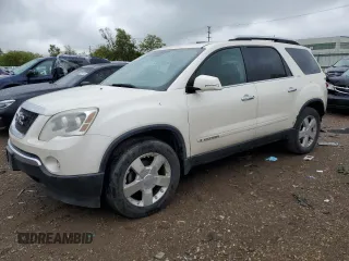 2008 GMC Acadia SLT1 z VIN 1GKER23728J174016, wystawiony jako Copart lot #57304435 z przebiegiem 154 880 mil mil oraz Szkoda całkowita • Salvage title. Historia ofert i sprzedaży dostępna na DreamBid. Obrazek 1.