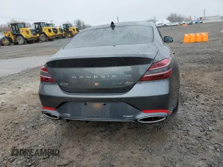 2023 Genesis G70 3.3T with VIN KMTG54TE2PU113421, listed as a Copart auction lot 46648975 with 17,375 mi miles and Salvage title. Bid and sale history available at DreamBid. Image 6.