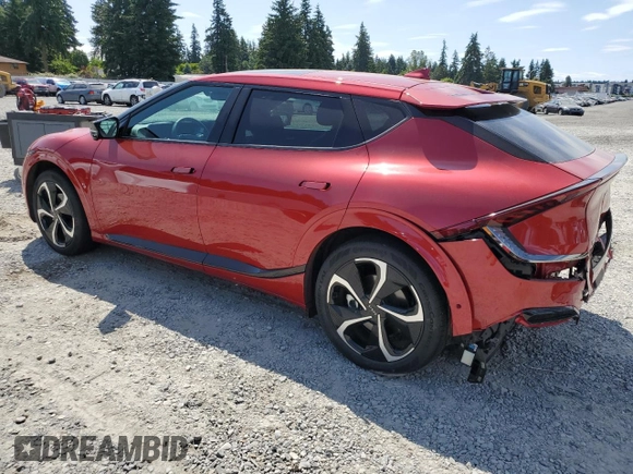 2023 Kia EV6 GT-Line z VIN KNDC4DLC9P5114218, wystawiony jako Copart lot #60671785 z przebiegiem 15 297 mil mil oraz Szkoda całkowita • Salvage title. Historia ofert i sprzedaży dostępna na DreamBid. Obrazek 2.