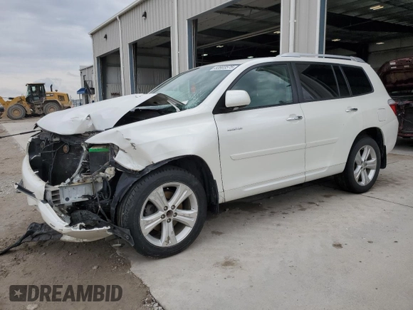 2010 Toyota Highlander Limited with VIN 5TDDK3EH1AS024432, listed as a Copart auction lot 53903575 with 177,763 mi miles and Salvage title. Bid and sale history available at DreamBid. Image 1.