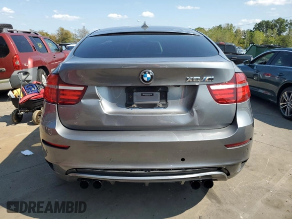 2013 BMW X6 M with VIN 5YMGZ0C5XDLL29831, listed as a Copart auction lot 71560674 with 116,849 mi miles and Salvage Title. Bid and sale history available at carsss.com. Image 6.