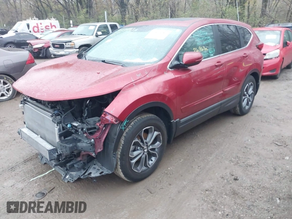 2022 Honda CR-V EX z VIN 5J6RW2H54NA007806, wystawiony jako IAAI lot #40875584 z przebiegiem 26 967 mil mil oraz . Historia ofert i sprzedaży dostępna na DreamBid. Obrazek 18.