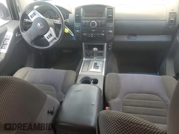 2010 Nissan Pathfinder SE with VIN 5N1AR1NB9AC600845, listed as a Copart auction lot 57846565 with 199,399 mi miles and Salvage title. Bid and sale history available at DreamBid. Image 8.