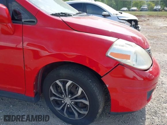 2012 Nissan Versa S with VIN 3N1BC1CPXCL360370, listed as a IAAI auction lot 42178631 with 160,556 mi miles. Bid and sale history available at carsss.com. Image 12.