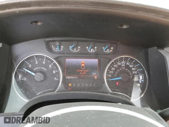2013 Ford F-150 XL with VIN 1FTFW1EF3DKD45917, listed as a Copart auction lot 48432585 with 156,304 mi miles and Salvage Title. Bid and sale history available at carsss.com. Image 9.