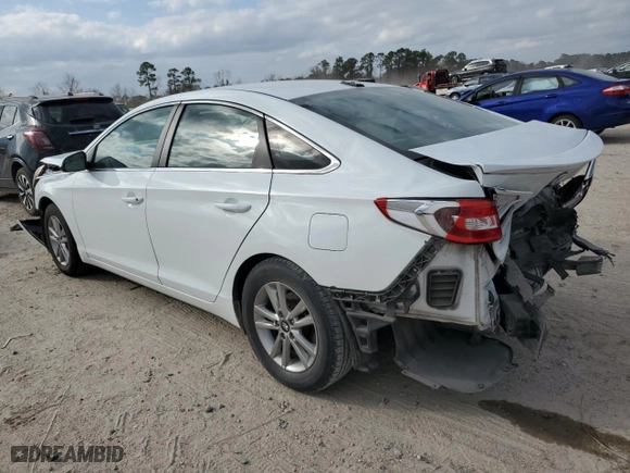 2017 Hyundai Sonata SE with VIN 5NPE24AF8HH495881, listed as a Copart auction lot 44713995 with 156,376 mi miles and Clean Title. Bid and sale history available at carsss.com. Image 2.