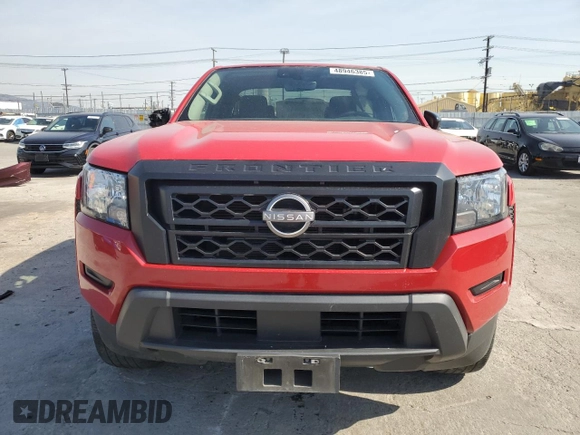 2022 Nissan Frontier S with VIN 1N6ED1CL8NN651745, listed as a Copart auction lot 48946385 with 70,815 mi miles and Salvage title. Bid and sale history available at DreamBid. Image 5.