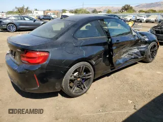 2018 BMW M2 z VIN WBS1J5C54JVD35851, wystawiony jako Copart lot #72814664 z przebiegiem 37 816 mil mil oraz Szkoda całkowita • Salvage title. Historia ofert i sprzedaży dostępna na DreamBid. Obrazek 3.