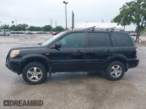 2007 Honda Pilot EX-L with VIN 5FNYF28577B028130, listed as a IAAI auction lot 42434714 with 179,299 mi miles and . Bid and sale history available at DreamBid. Image 14.