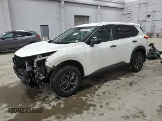 2023 Nissan Rogue S with VIN 5N1BT3AB4PC757232, listed as a Copart auction lot 58005955 with 58,436 mi miles and Salvage title. Bid and sale history available at DreamBid. Image 1.