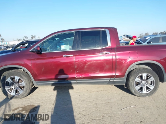 2018 Honda Ridgeline RTL-E with VIN 5FPYK3F75JB007846, listed as a IAAI auction lot 42301480 with 75,820 mi miles and . Bid and sale history available at DreamBid. Image 15.