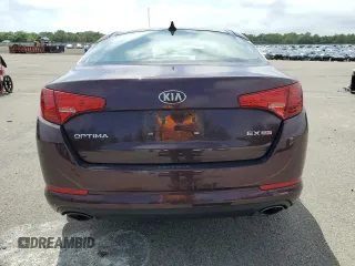 2013 Kia Optima EX with VIN 5XXGN4A77DG126248, listed as a Copart auction lot 63496335 with 149,848 mi miles and Salvage title. Bid and sale history available at DreamBid. Image 6.