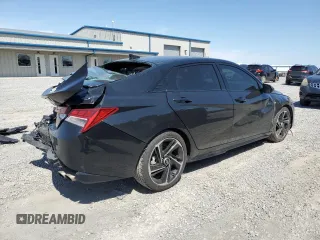 2023 Hyundai Elantra N Line z VIN KMHLR4AF2PU625284, wystawiony jako Copart lot #52018055 z przebiegiem 22 024 mil mil oraz Szkoda całkowita • Salvage title. Historia ofert i sprzedaży dostępna na DreamBid. Obrazek 3.