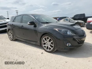 2010 Mazda 3 with VIN JM1BL1H38A1292822, listed as a Copart auction lot 52964455 with 141,008 mi miles and Salvage Title. Bid and sale history available at carsss.com. Image 4.