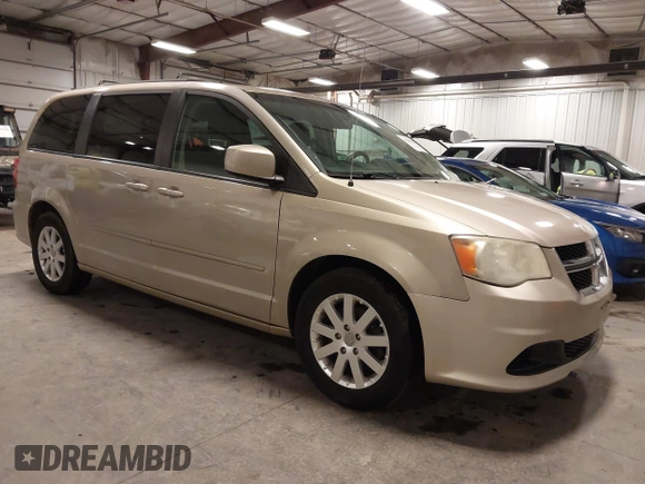 2013 Dodge Grand Caravan SXT with VIN 2C4RDGCG0DR567186, listed as a IAAI auction lot 41706119 with 112,512 mi miles and . Bid and sale history available at DreamBid. Image 1.