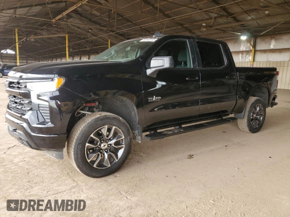 2024 Chevrolet Silverado 1500 RST with VIN 2GCPADED4R1128824, listed as a Copart auction lot 53145145 with 11,978 mi miles and Salvage Title. Bid and sale history available at carsss.com. Image 1.