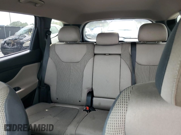 2019 Hyundai Santa Fe SEL z VIN 5NMS33ADXKH092904, wystawiony jako Copart lot #55570725 z przebiegiem 110 351 mil mil oraz Szkoda całkowita • Salvage title. Historia ofert i sprzedaży dostępna na DreamBid. Obrazek 10.