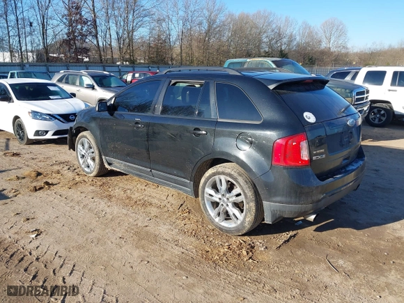 2012 Ford Edge SEL with VIN 2FMDK3J92CBA52044, listed as a IAAI auction lot 41640793 with 175,629 mi miles. Bid and sale history available at carsss.com. Image 3.