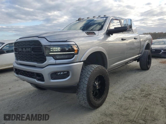 2020 Ram 2500 Limited z VIN 3C6UR5SL9LG282626, wystawiony jako Copart lot #78934634 z przebiegiem 121 895 mil mil oraz Szkoda całkowita • Salvage title. Historia ofert i sprzedaży dostępna na DreamBid. Obrazek 1.