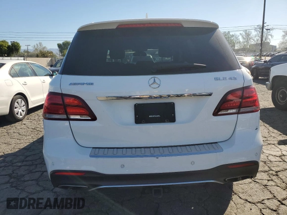 2018 Mercedes-Benz GLE 43 AMG with VIN 4JGDA6EB5JB015946, listed as a Copart auction lot 46954875 with 195,203 mi miles and Clean Title. Bid and sale history available at DreamBid. Image 6.