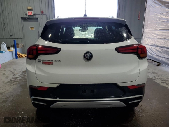 2022 Buick Encore GX Select with VIN KL4MMESL7NB081708, listed as a Copart auction lot 53877565 with 37,083 mi miles and Salvage title. Bid and sale history available at DreamBid. Image 6.