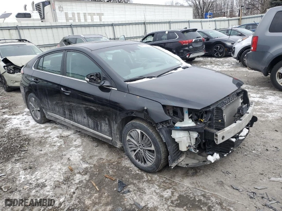 2022 Hyundai Ioniq Plug-In Hybrid SEL with VIN KMHC75LD9NU265869, listed as a Copart auction lot 88812985 with 72,054 mi miles and Salvage Title. Bid and sale history available at carsss.com. Image 4.