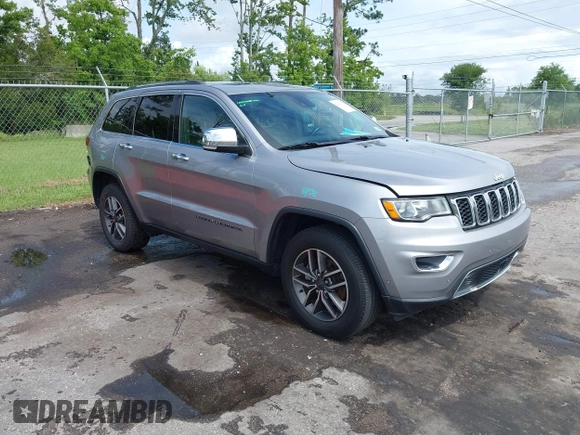 2020 Jeep Grand Cherokee Limited with VIN 1C4RJFBG7LC193736, listed as a IAAI auction lot 42423467 with 46,754 mi miles and . Bid and sale history available at DreamBid. Image 1.