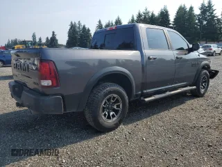 2017 Ram 1500 Rebel with VIN 1C6RR7YT9HS672005, listed as a Copart auction lot 61604785 with 158,772 mi miles and Clean title. Bid and sale history available at DreamBid. Image 3.