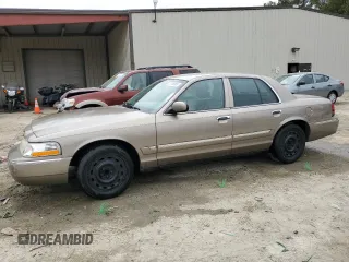 2005 Mercury Grand Marquis GS with VIN 2MEFM74W25X602654, listed as a Copart auction lot 48795955 with 116,775 mi miles and Salvage Title. Bid and sale history available at DreamBid. Image 1.