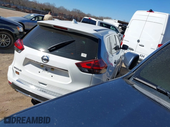 2018 Nissan Rogue SV with VIN KNMAT2MT0JP544129, listed as a IAAI auction lot 41706214 with 126,315 mi miles and . Bid and sale history available at DreamBid. Image 4.