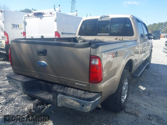2012 Ford F-250 XL with VIN 1FT7W2B6XCEC41016, listed as a IAAI auction lot 41680784 with 107,209 mi miles and . Bid and sale history available at DreamBid. Image 4.