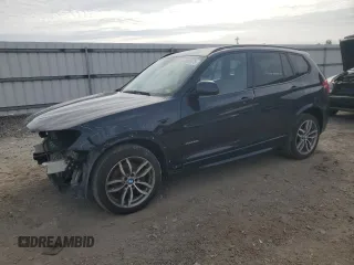 2017 BMW X3 xDrive35i with VIN 5UXWX7C58H0S18350, listed as a Copart auction lot 45501575 with 86,262 mi miles and Salvage Title. Bid and sale history available at DreamBid. Image 1.