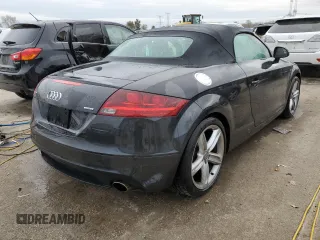 2012 Audi TT 2.0T Premium Plus with VIN TRUSFAFK2C1013200, listed as a Copart auction lot 80071804 with 57,316 mi miles and Salvage Title. Bid and sale history available at carsss.com. Image 3.