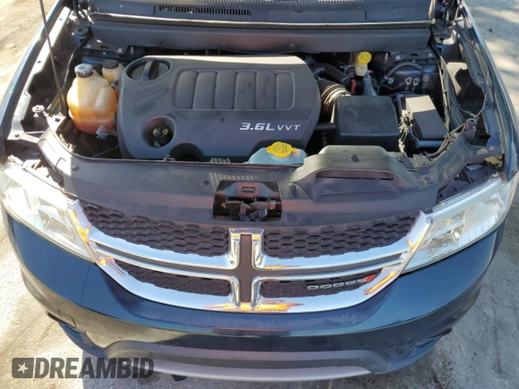 2015 Dodge Journey SXT with VIN 3C4PDCBG2FT709071, listed as a Copart auction lot 53582685 with 123,813 mi miles and Salvage Title. Bid and sale history available at carsss.com. Image 13.