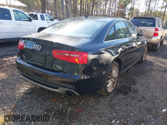 2014 Audi A6 Prestige with VIN WAUHGAFC8EN142187, listed as a IAAI auction lot 41833457 with 129,533 mi miles and . Bid and sale history available at DreamBid. Image 4.