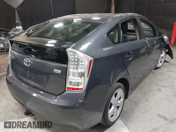 2010 Toyota Prius II with VIN JTDKN3DU4A0008449, listed as a IAAI auction lot 41786661 with 182,342 mi miles and . Bid and sale history available at DreamBid. Image 4.