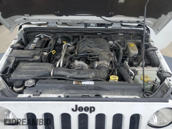 2013 Jeep Wrangler Unlimited Moab with VIN 1C4BJWEG6DL583841, listed as a Copart auction lot 52487915 with 130,369 mi miles and Salvage title. Bid and sale history available at DreamBid. Image 13.