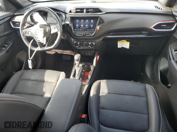 2022 Chevrolet TrailBlazer RS with VIN KL79MTSL2NB113817, listed as a Copart auction lot 50630965 with 39,588 mi miles and Salvage Title. Bid and sale history available at carsss.com. Image 8.